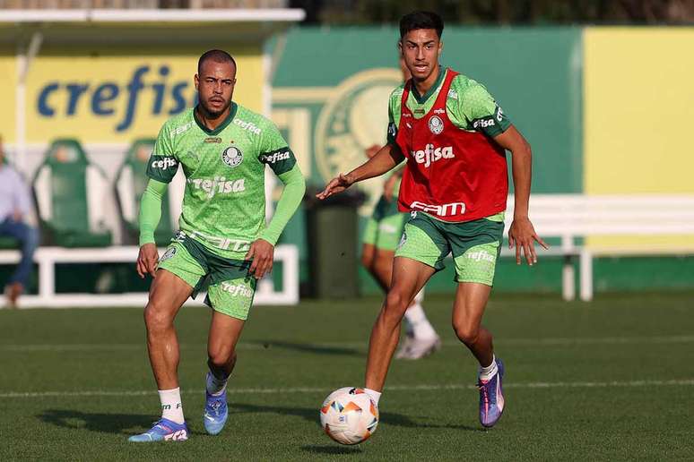 Palmeiras confirmou as lesões de Maike e Vitor Reis