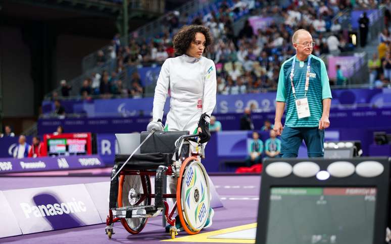 Brasil terminou prova de esgrima em cadeira de rodas sem medalha nas Paraolimpíadas de Paris