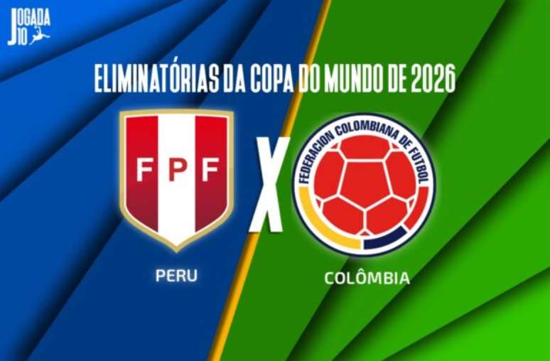 Peru x Colômbia: onde assistir, escalações e arbitragem